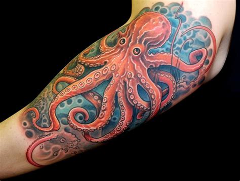 octopus ass tattoo|30 Awesome Octopus Tattoo Designs with Meanings。